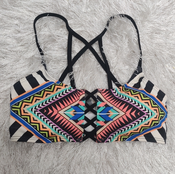 Pink Bikini Top sz Small - Picture 1 of 3